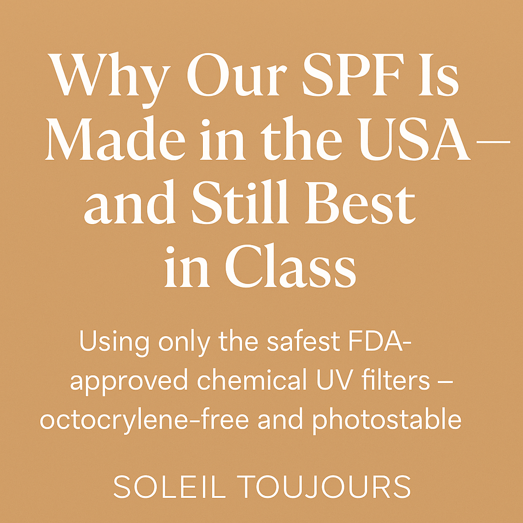 Why Our SPF is Made in the USA — and Still Best in Class