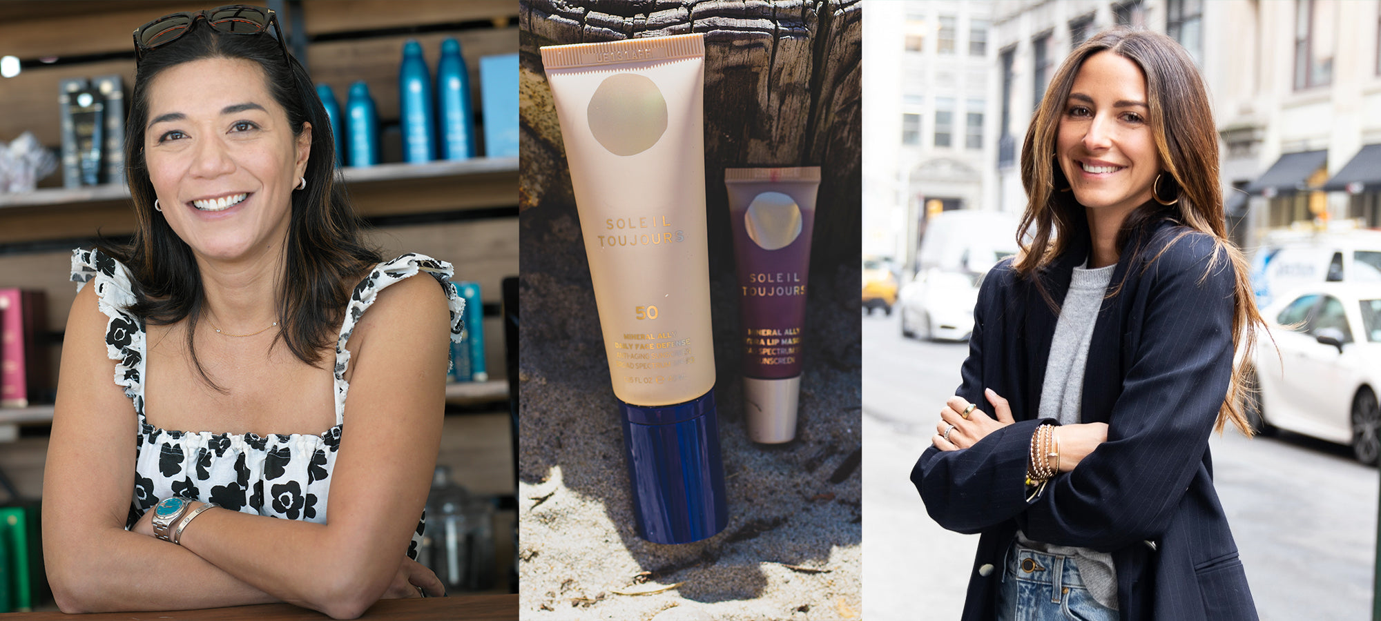 Founders Q&A: Soleil Toujours' Valerie McMurray in Conversation with Something Navy Founder Arielle Charnas - Soleil Toujours